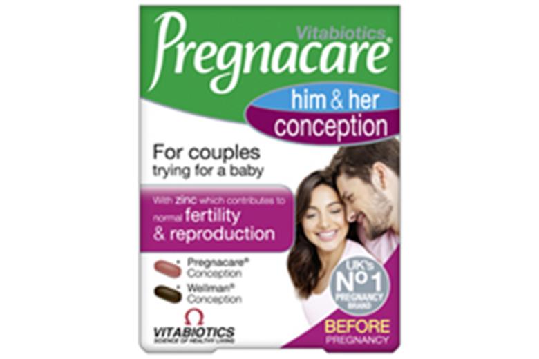 Vitabiotics Pregnacare His Her Conception 2x30tabs Dual Pack Pharmapoli Com